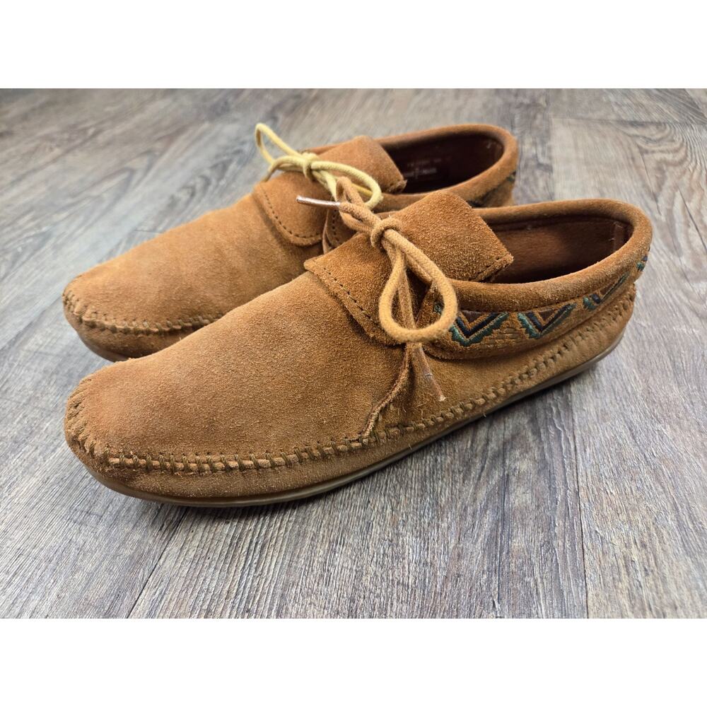 Minnetonka Mosaic Boot Urban Wanderer Suede Leather Shoes Women's 7.5 - Picture 2 of 11